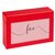 Boîte à photos walther design Fun 10x15cm 100 photos rouge