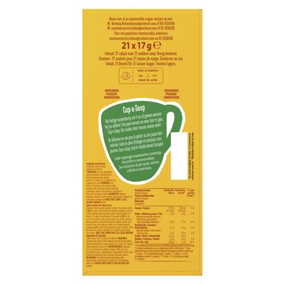 Cup-a-soup Unox Curry indien 21x 175ml