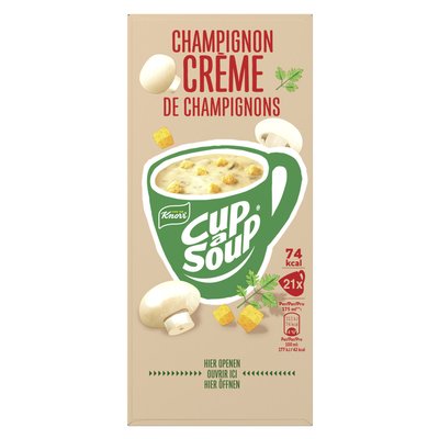 Cup-a-Soup Knorr champignon crème 21x175ml