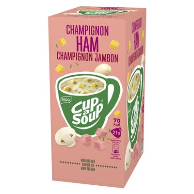 Cup-a-Soup Knorr champignon ham 21x175ml