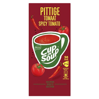 Cup-a-Soup Unox Tomates spicy 21x 175ml