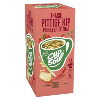 Cup-a-Soup Knorr Thaise pittige kip 21x175ml