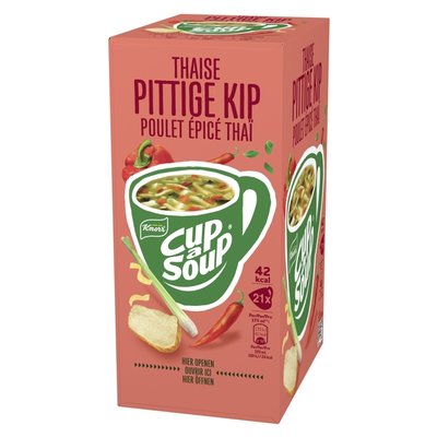 Cup-a-Soup Knorr Thaise pittige kip 21x175ml