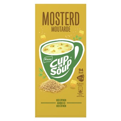 Cup-a-Soup Knorr mosterd 21x175ml