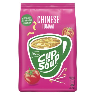 Cup-a-Soup Knorr machinezak Chinese tomaat 140ml