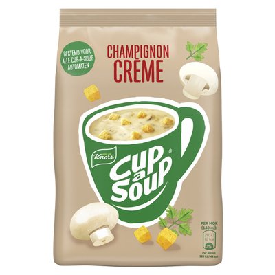 Cup-a-Soup Knorr machinezak champignon crème 140ml