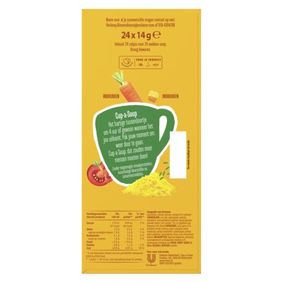 Cup-a-Soup Unox Indian Curry 24x 140ml