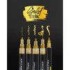 Acrylmarker Online lettering 5 breedtes goud photo