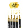 Acrylmarker Online lettering 5 breedtes goud photo