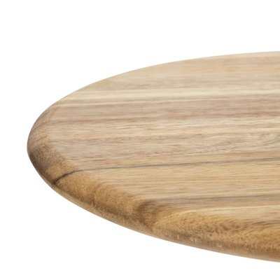 Planche Olympia bois d'acacia rond Ø33cm