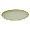 Assiette Olympia Kiln plate Ø23cm 6 pièces vert mousse Photo