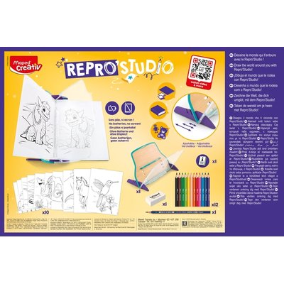 Tekentoestel Maped Creativ Repro'Studio set à 26 delen
