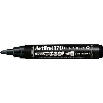 Marqueur permanent Artline 170 Dry Safe Eco ogive Medium noir