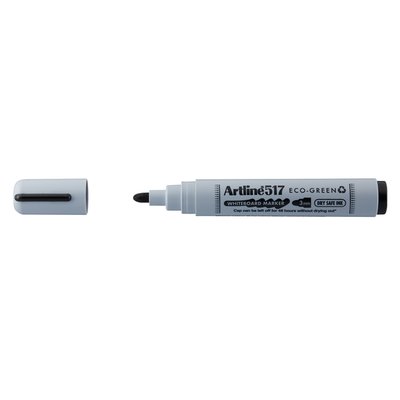 Marqueur tableau blanc Artline 517 Dry Safe Eco ogive Medium noir
