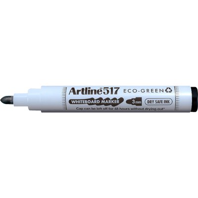 Marqueur tableau blanc Artline 517 Dry Safe Eco ogive Medium noir