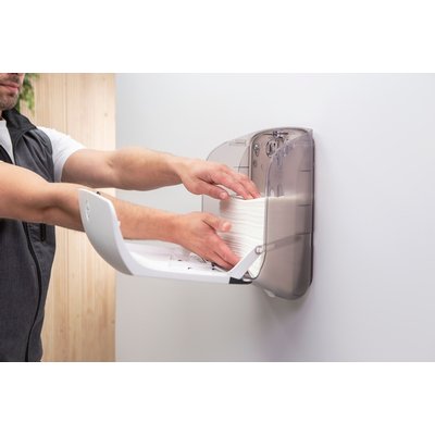 Handdoekdispenser Katrin klein zwart 88966