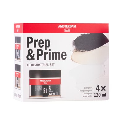 Mediumset Amsterdam Mini Prep & Prime set à 4 stuks 120ml