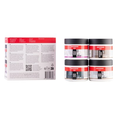 Mediumset Amsterdam Mini Prep & Prime set à 4 stuks 120ml