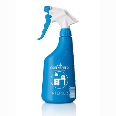 Spray Greenspeed Intérieur 650ml vide bleu