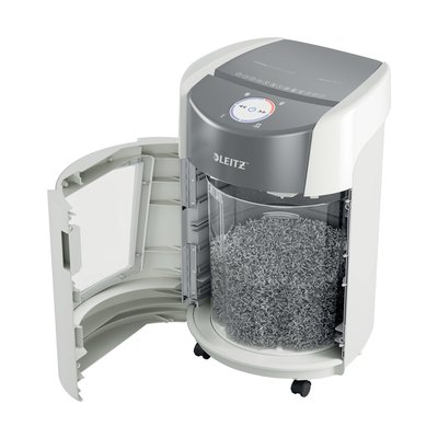 Destructeur Leitz IQ OptiMax 350 Small Office P5 particules 2x15mm