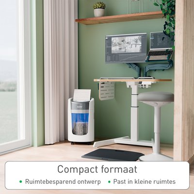 Destructeur Leitz IQ OptiMax 225 Home Office P5 particules 2x15mm