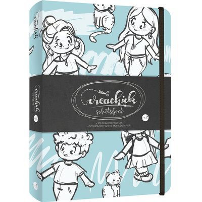 Schetsboek CreaChick Blue