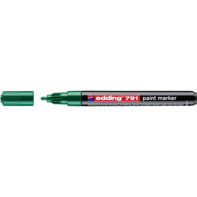 Paintmarker edding 791 op alcoholbasis 1-2mm groen