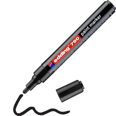 Marqueur peinture edding 790 base alcool 2-3mm noir