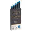 Recharge d'encre Parker Quink lavable bleu blister 5 pièces Photo