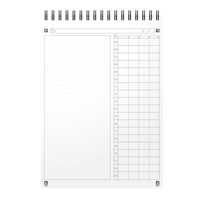 Task Manager Oxford dagplanner A5 70 vel blauw