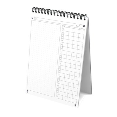 Task Manager Oxford dagplanner A5 70 vel blauw