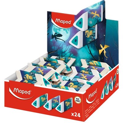 Gum Maped Dragon display à 24 kleuren assorti