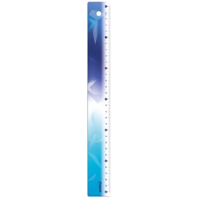Liniaal Maped Arctic Vibes 30cm blauw