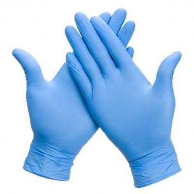 Gant Hynex nitrile extra résistant S bleu 5g 100 pièces
