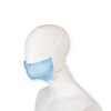 Baardnet Hynex non-woven blauw pp 100 stuks foto