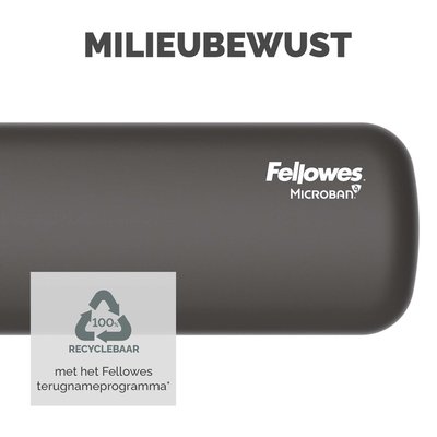 Polssteun Fellowes Breyta zwart