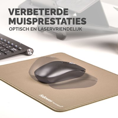 Tapis de souris Fellowes Breyta XL sable
