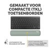 Polssteun Fellowes Breyta compact saliegroen foto