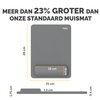 Muismat met polssteun Fellowes Breyta XL grijs foto