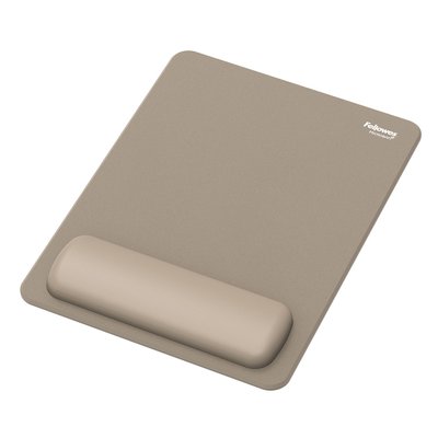 Tapis de souris avec repose-poignet Fellowes Breyta XL sable