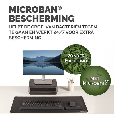 Polssteun Fellowes Breyta palm zwart