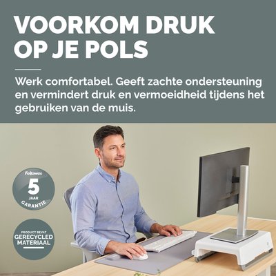 Polssteun Fellowes Breyta palm grijs