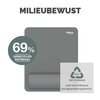 Muismat met polssteun Fellowes Breyta grijs foto