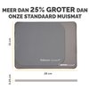 Muismat Fellowes Breyta XL grijs foto