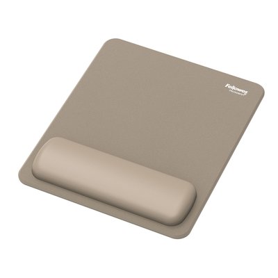 Tapis de souris avec repose-poignet Fellowes Breyta sable