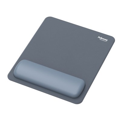 Tapis de souris avec repose-poignet Fellowes Breyta bleu