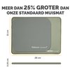 Muismat Fellowes Breyta XL saliegroen foto