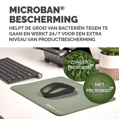 Muismat Fellowes Breyta XL saliegroen