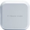 Labelprinter Brother P-touch Cube Plus TZe PT-P710BTH desktop 24mm wit photo