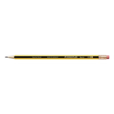 Crayon Staedtler Noris HB avec embout gomme